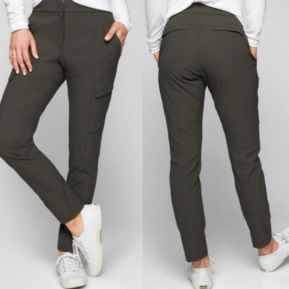 Athleta Cargo Wander Utility Travel Pant $108 10